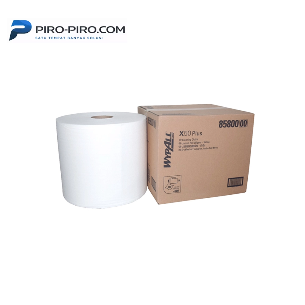 WYPALL X50 Plus 85800 Cleaning Cloths Jumbo Roll Wipers